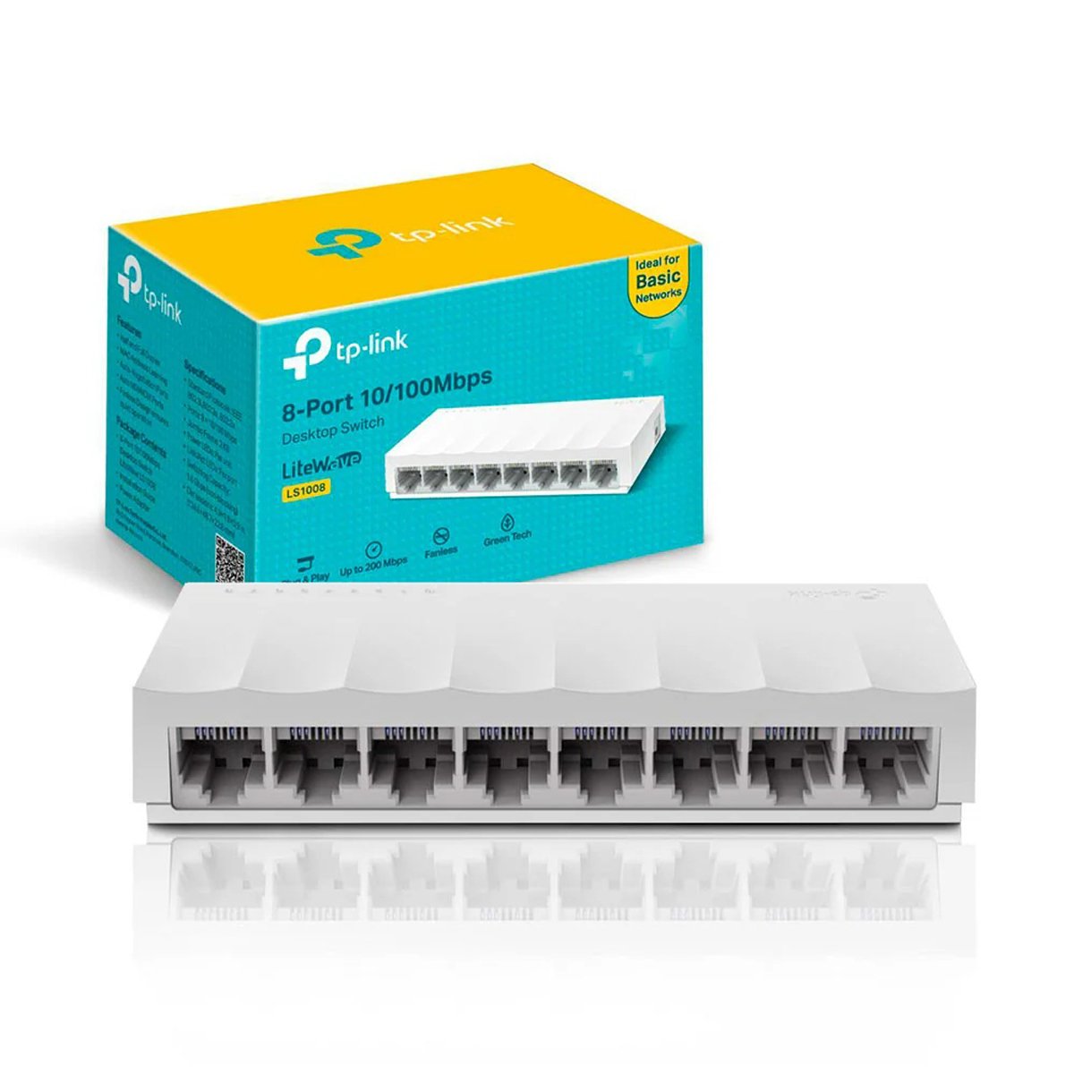 سویچ تی پی لنک TP-Link LS1005, Unmanaged Fast Ethernet Switch