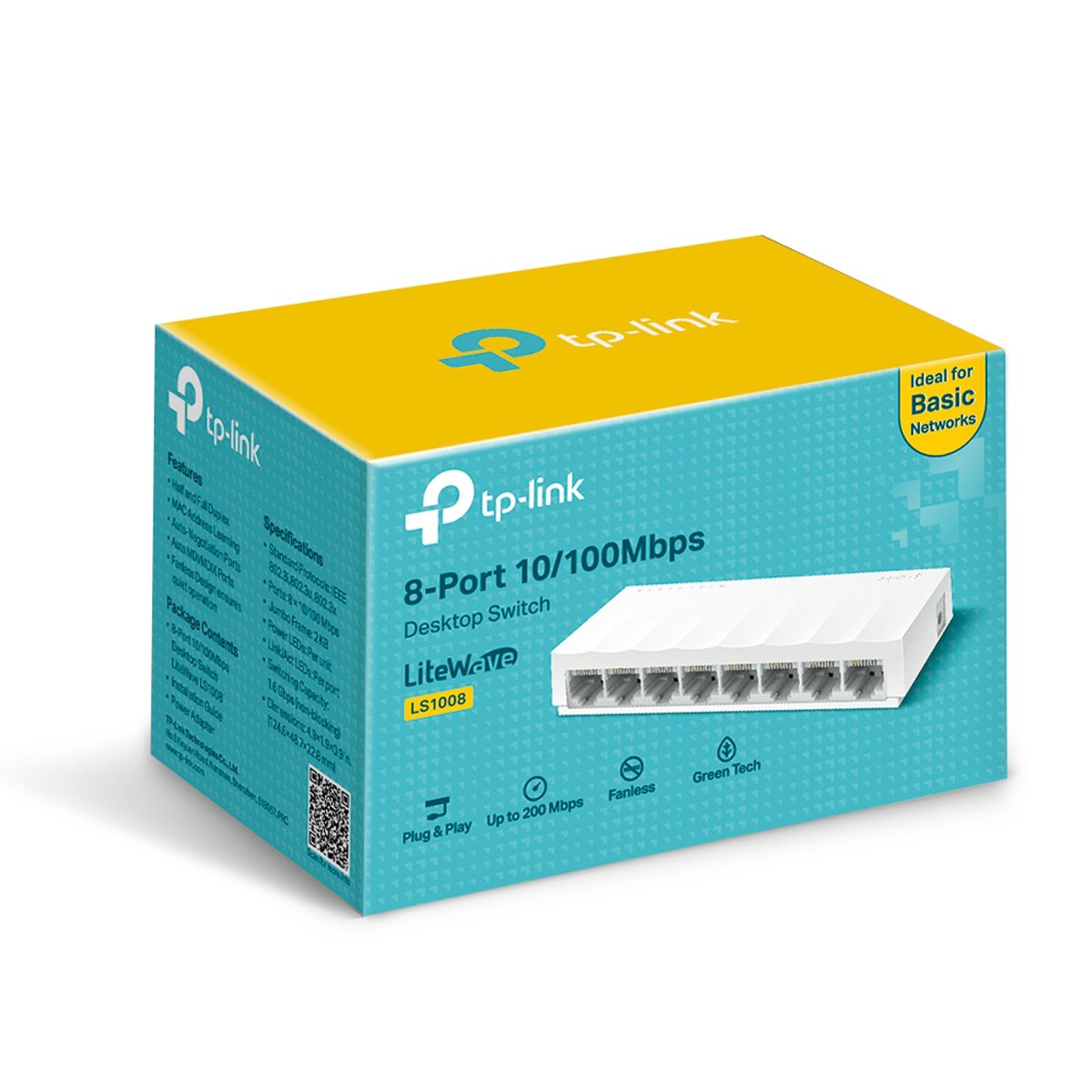 سویچ تی پی لنک TP-Link LS1005, Unmanaged Fast Ethernet Switch