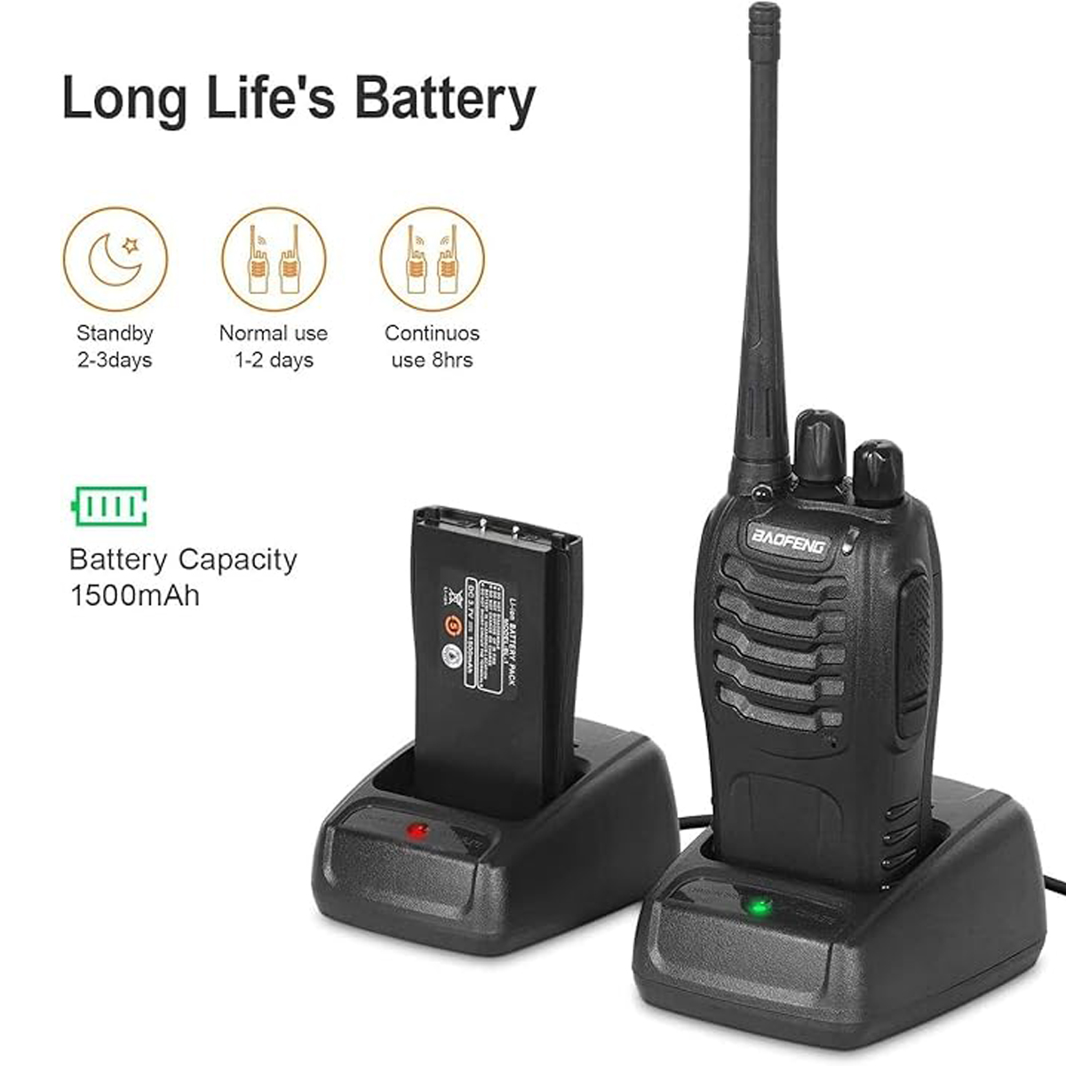 مخابره بائوفنگ Baofeng Walkie Talkies BF-888s