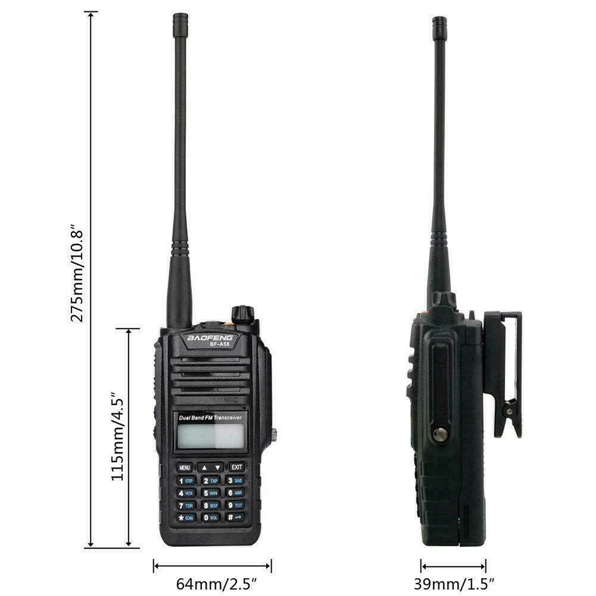 مخابره بایوفنگ Baofeng BF-A58 Walkie Talkie
