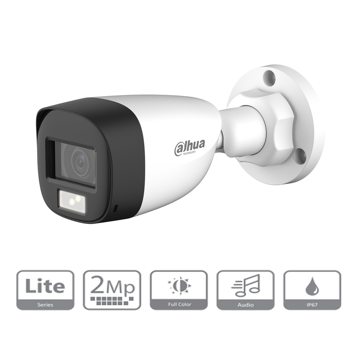 کمره امنیتی داهوا Dahua Wired 2MP Full Colour HD Bullet Camera