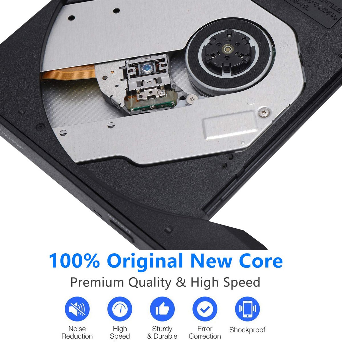 سی‌دی روم بیرونی – External CD/DVD Drive (USB 3.0)