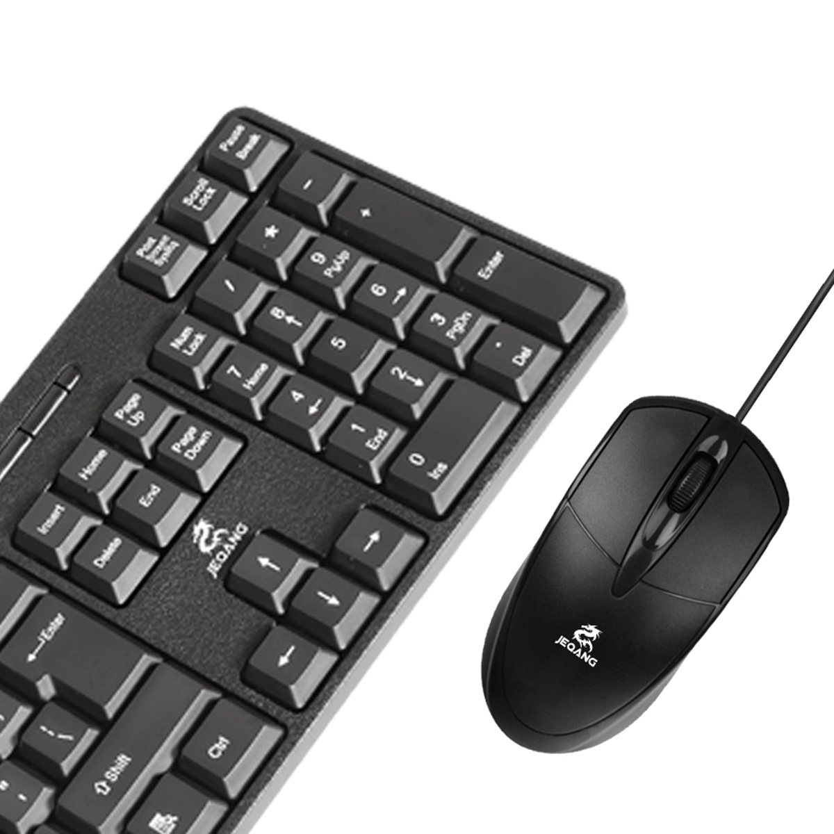 کیبورد سیم‌دار USB – سازگار با کمپیوتر و لپتاپ