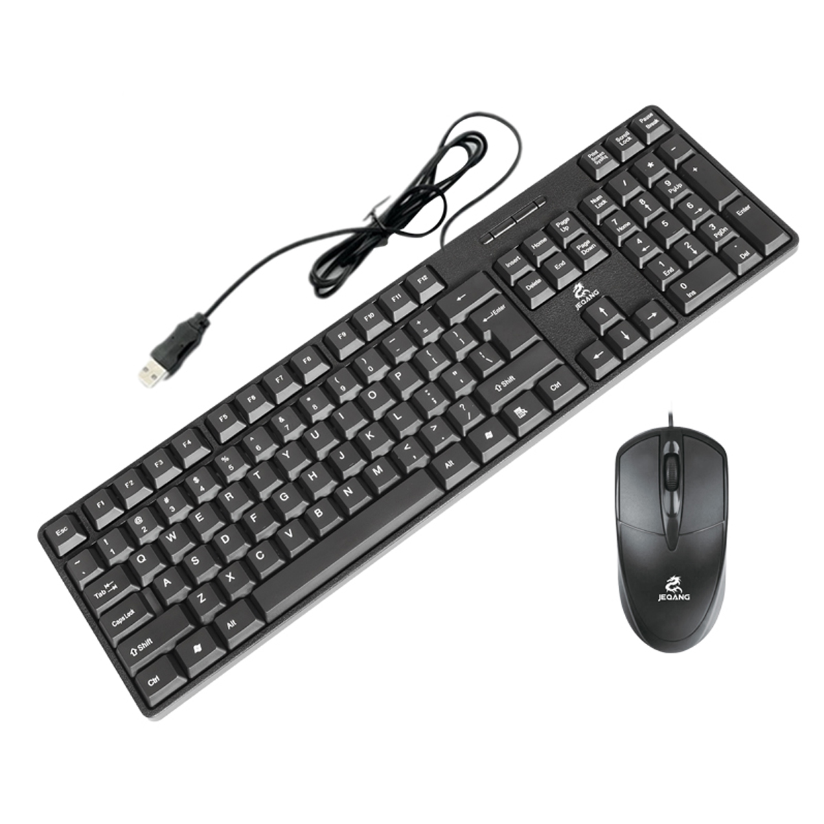 کیبورد سیم‌دار USB – سازگار با کمپیوتر و لپتاپ