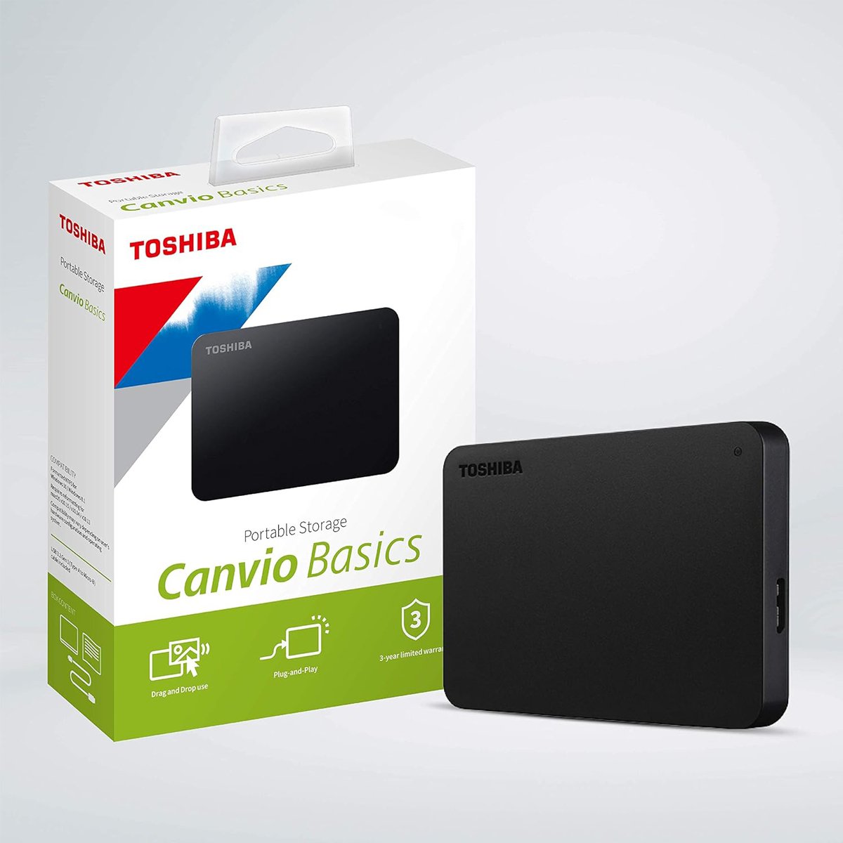 کور / پوش هارد دیسک Toshiba Canvio Basics
