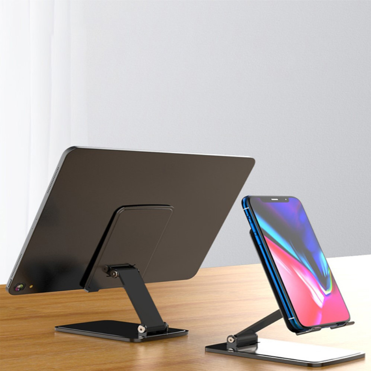 استند فلزی رومیزی موبایل و تبلت – AD079 (Multifunctional Desktop Metal Bracket)