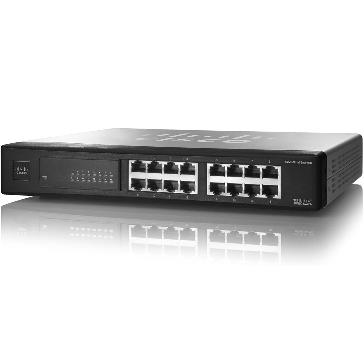 سویچ شبکه Cisco SR216 – سویچ 16 پورت 10/100