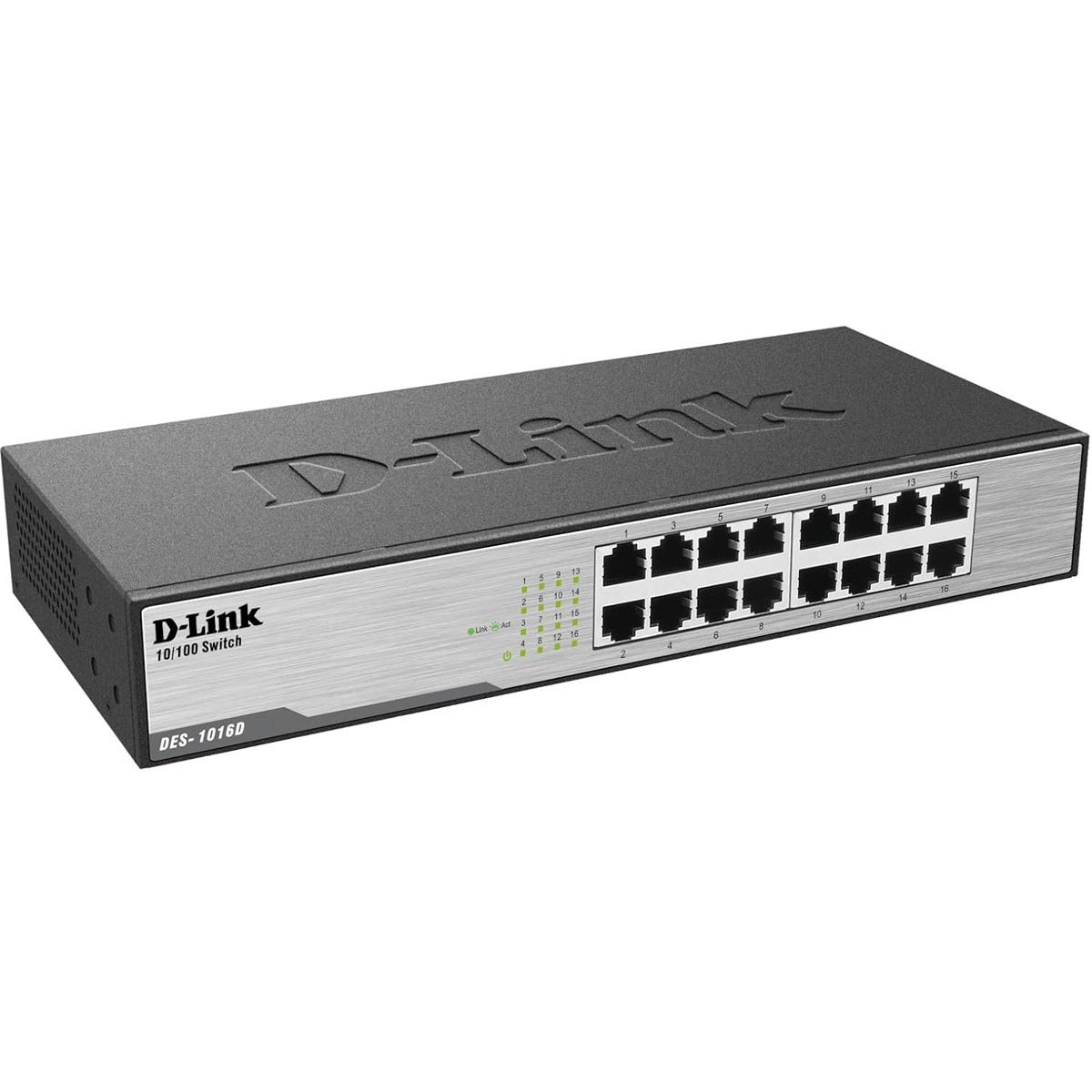 سویچ شبکه D-Link DES-1016D 16 Ports – 10/100Mbps