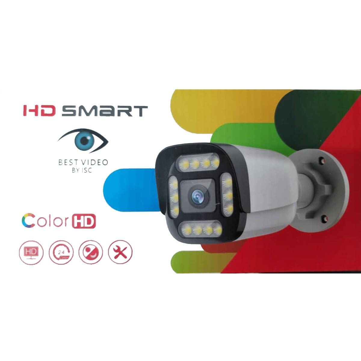 کمره امنیتی HD Smart Full Color + Mic